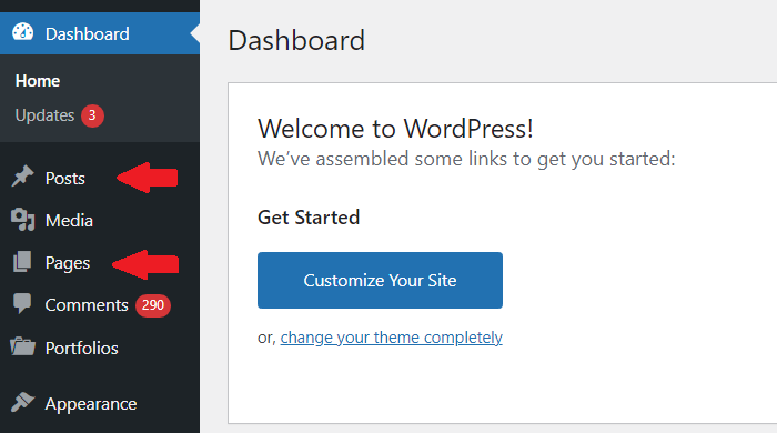 Wordpress gönderi türleri kullanıcı paneli